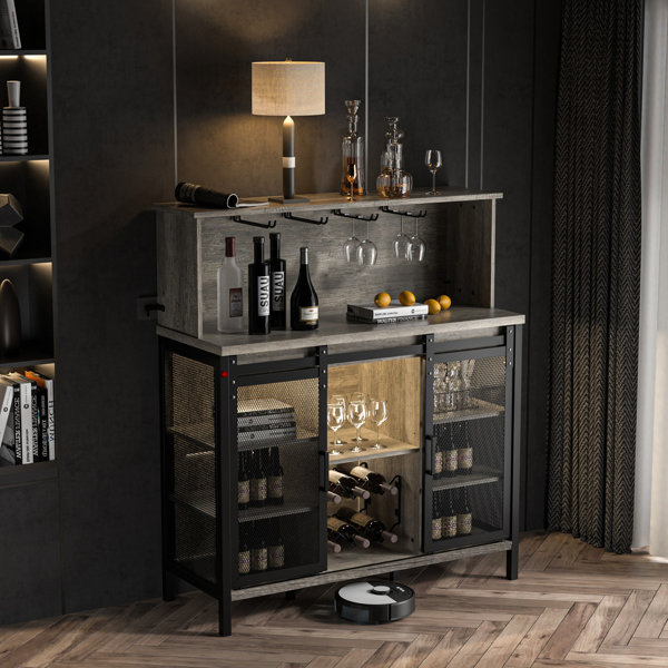 17 Stories Hippeastrum 38'' Wine Bar Wayfair